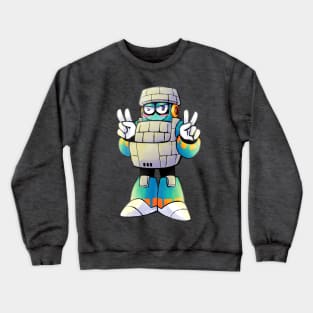 Block Man Crewneck Sweatshirt